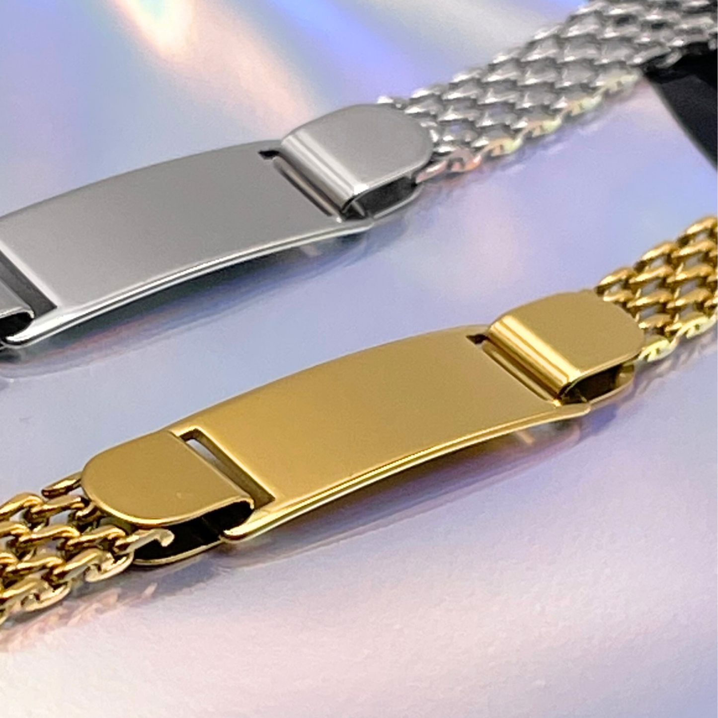 KIDS BRACELET W/ WIDE LINK CHAIN